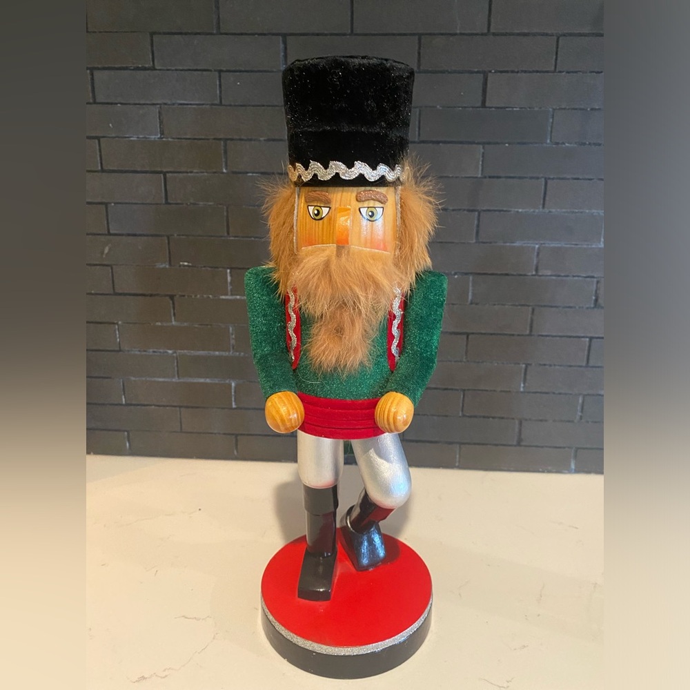 Rare! Vintage 2001 Russian Dancer Nutcracker Village  12”